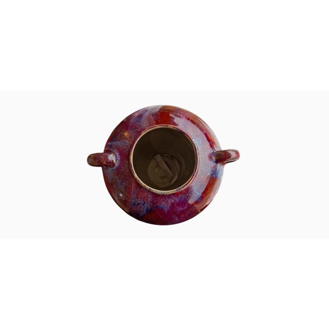 1920s Large Oxblood Lebes by E. Vilotte / Ciboure, 1920s For Sale - Image 5 of 7
