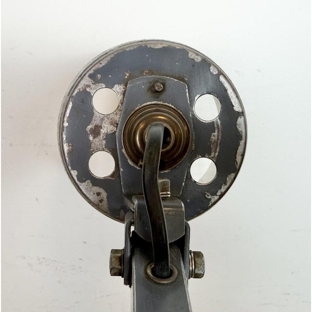 Vintage Industrial Adjustable Table Lamp from Memlite, 1960s For Sale - Image 16 of 18