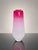 Pink Model 8318/30 Pink and White Art Glass Vase by Ladislav Paleček for Škrdlovice, Czechoslovakia, 1983 For Sale - Image 8 of 8