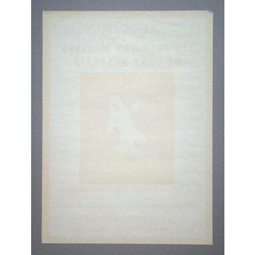 Original Eyes and Nose Exhibition Poster by Jean Hans Arp, 1949 For Sale - Image 10 of 11