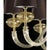 Gold Murano Glass Chandelier by Simoeng For Sale - Image 7 of 8