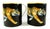 Realism 1980s Halcyon Days Magnificent Wildlife Two Tiger and Two Twin Leopard Mugs - Set of Four For Sale - Image 3 of 18