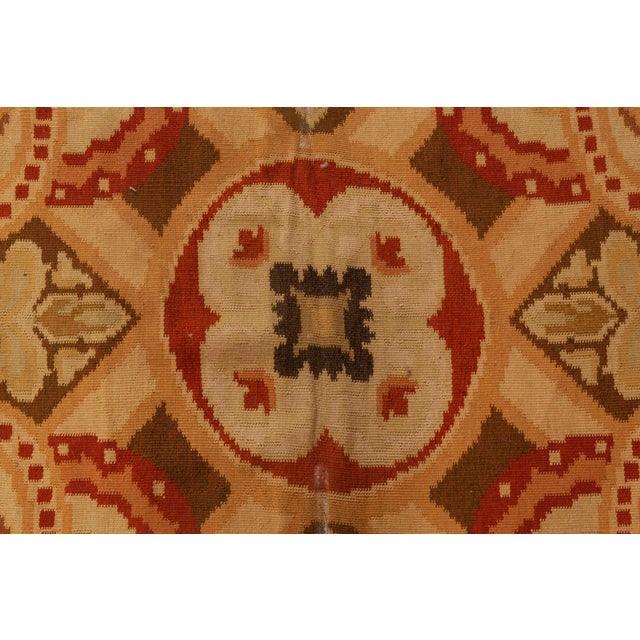 French Contemporary Bessarabian Inspired Design Handmade Rug by Doris Leslie Blau For Sale - Image 3 of 9