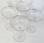 Mid 20th Century Gold Rimmed Ridged Hollywood Regency Champagne Coupes- Set of Four For Sale - Image 10 of 12