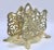 Antique Art Nouveau French Brass Letter Rack / Stationary Holder For Sale - Image 9 of 13