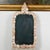Orange American 1930s Shell Mirror with Pyramidal Crest and Pastel Tones For Sale - Image 8 of 11
