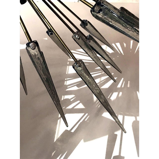 Glass 21st Century Puntali Sputnik Chandelier by Fabio LTD For Sale - Image 7 of 7