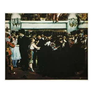 1977 After Edouard Manet "Le Bal De L'Opera", Vintage Full-Color Print