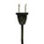 Mid-Century Brass Shell Table Lamps With Black Shades - Set of 2 For Sale - Image 12 of 12