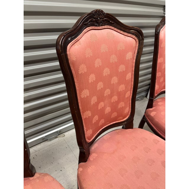 This is a gorgeous four chair set of French Regency chairs from Kindel Furniture, premium American furniture manufacturer...