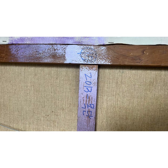 2010s Gwon Sukjoung (권숙정) — “Mokdan” (Peony), 2014, Oil on Canvas, 116.8 X 91 Cm For Sale - Image 5 of 6