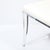 Mid-Century Modernist Klismos Lucite Chair W/ White Leather Upholstery For Sale - Image 9 of 11