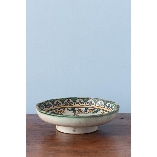 Antique Pastilla Serving Dish from Fez, Morocco, 1830 For Sale - Image 4 of 7