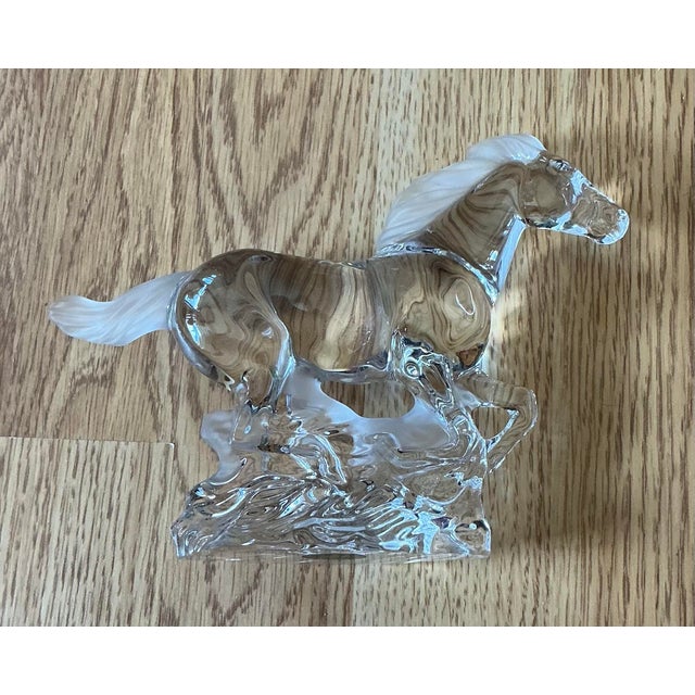 Vintage Lenox Solid and Frosted Horse Figurine- Racing in the Wind- 7”x5”x2”- No Box For Sale - Image 12 of 12