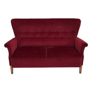 Vintage Swedish Two-Seater Sofa from Dux, 1960s For Sale