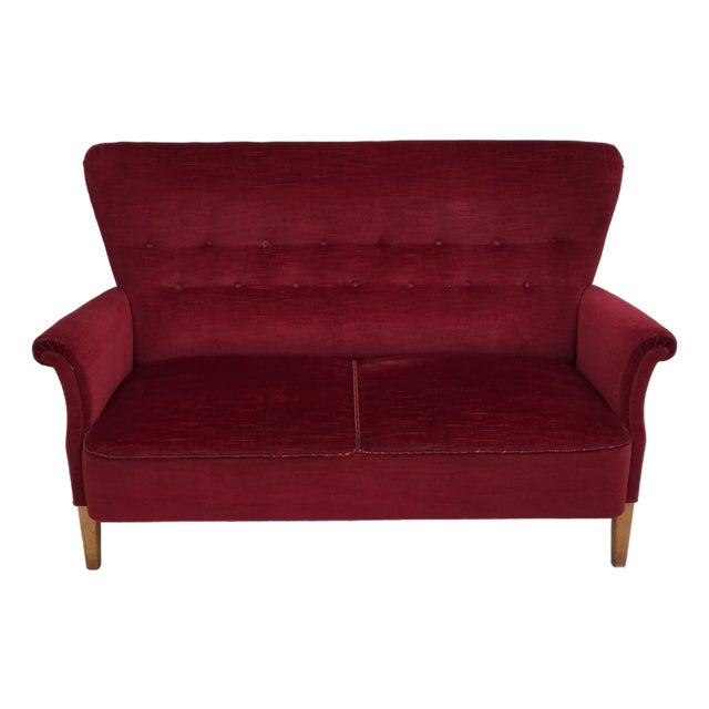 Vintage Swedish Two-Seater Sofa from Dux, 1960s For Sale