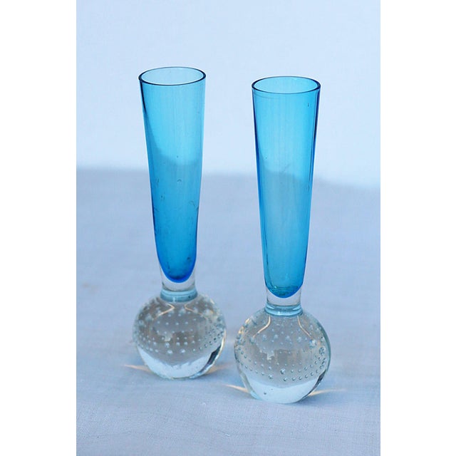 Small Bud Vases, 1950s, Set of 2 For Sale - Image 9 of 9