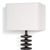 Textured bands ripple down the graduated column of our sculptural Fishbone sconce. Corrugated birch wood is handcrafted by...