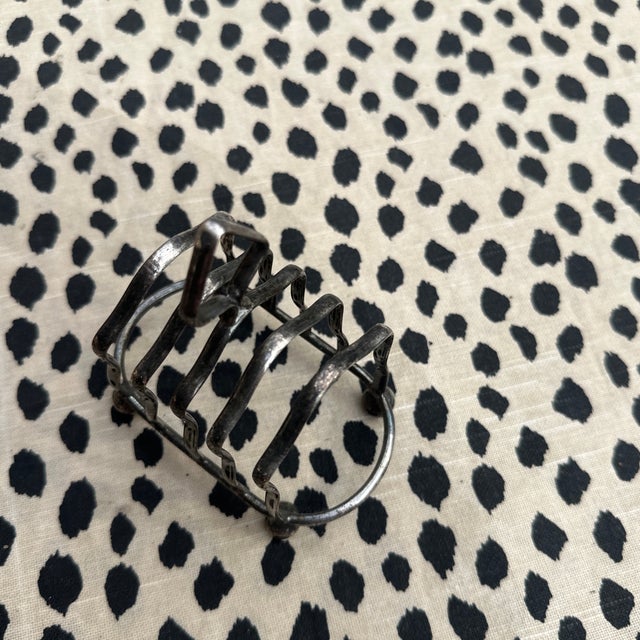 1970s 1970s Small Silver-tone Metal Envelope Holder/Desk Accessory For Sale - Image 5 of 7