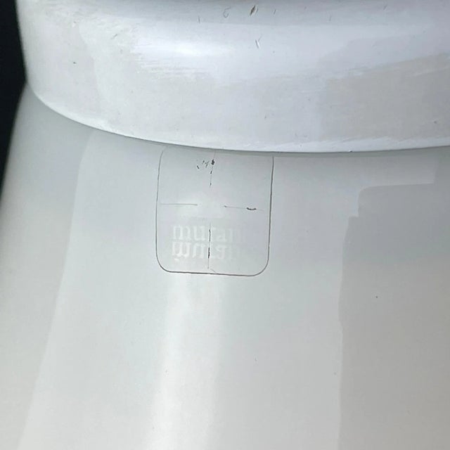 1970s White Murano Glass Pendant Lamp, Italy, 1970s For Sale - Image 5 of 13