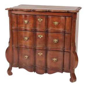 Antique Dutch Baroque Style Chest of Drawers