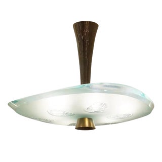 Mid-Century Suspension by Max Ingrand for Fontana Arte, Italy, 1950 For Sale