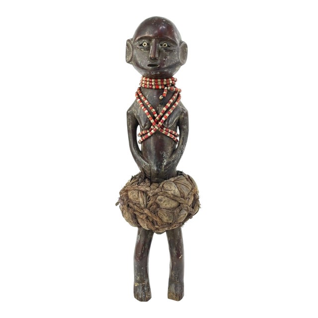 Early 20th Century Nyamwezi Wood Fetish Figure Tanzania For Sale
