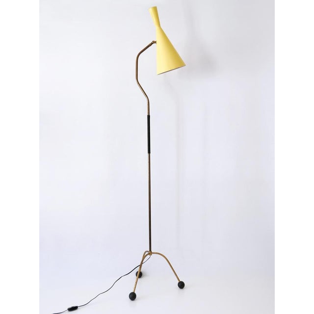 Mid-Century Modern Diabolo Floor Lamp, Austria, 1950s For Sale - Image 14 of 18