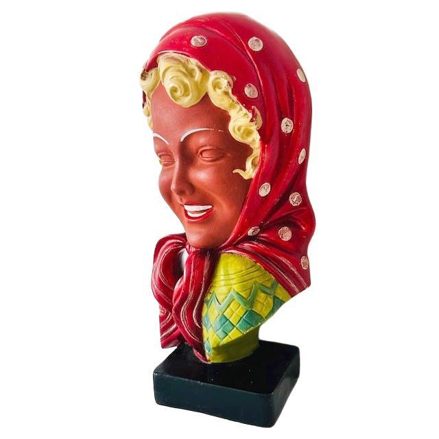 Vintage Ceramic Rockabilly Woman by Tich Vanden Balck for Brabançon, 1950s For Sale - Image 6 of 9