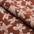 Schumacher SAMPLE - Schumacher x Caroline Z Hurley Hibiscus Fabric In Teak For Sale - Image 4 of 4