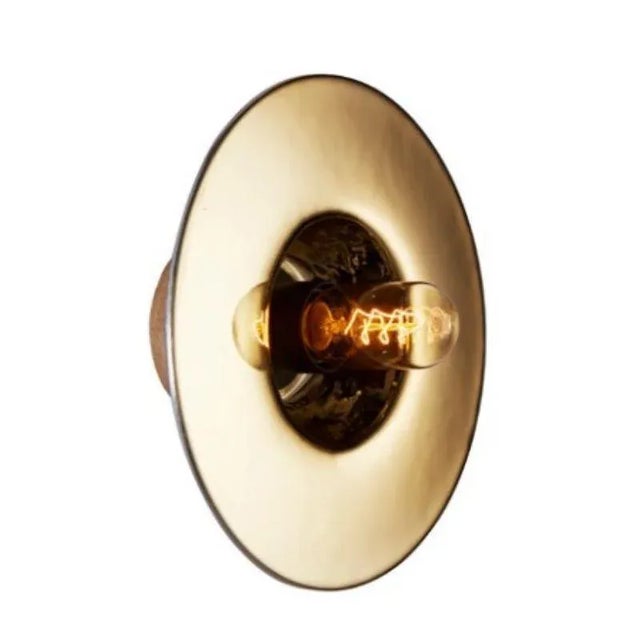 Gold Alvéole Wall Light by Radar For Sale - Image 4 of 6
