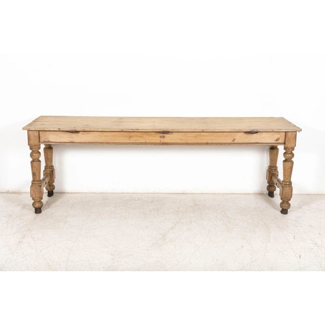 Large 19th Century Welsh Pine Post Office Sorting Table For Sale - Image 6 of 14