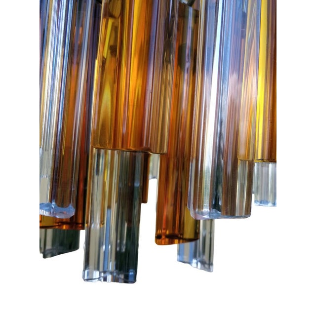 Vintage Murano Glass Pendant from Venini, Italy, 1970s For Sale - Image 6 of 13