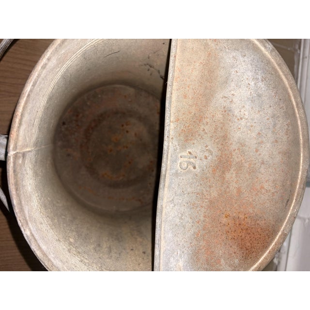 Metal Garden Watering Can in Metal For Sale - Image 7 of 9