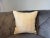 1980s Vintage Turkish Hemp Pillow, Natural Ivory White Cushion, Handwoven Anatolian Pillow With Insert, 16x16 In For Sale - Image 5 of 6