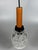 Mid-Century Space Age Ceiling Lamp Pendant Lamp in Teak and Glass, 1960s For Sale - Image 6 of 11