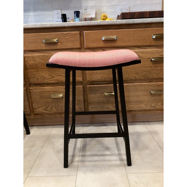 Metal Counterstools - Set of 4 For Sale - Image 7 of 7
