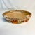 1980s 1980s Vintage Arts & Crafts Faux Bois Fall Pie Dish, Leaves, Berries & Acorns, Halloween & Thanksgiving For Sale - Image 5 of 9