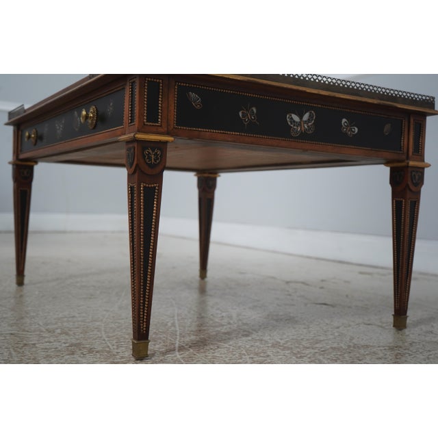 Ej Victor Newport Collection Chinoiserie Coffee Table For Sale - Image 10 of 18