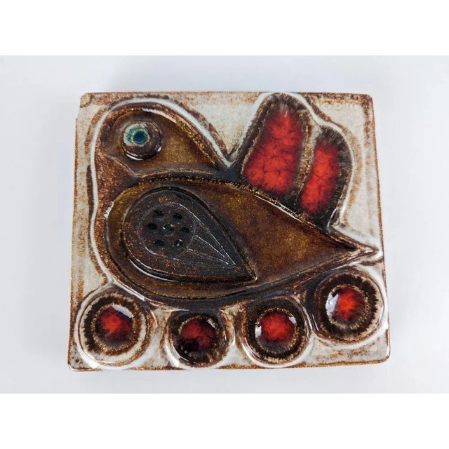 Mid-Century Danish Sculptural Relief by Noomi Backhausen for Søholm, 1960s For Sale - Image 6 of 10