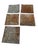 Bring a touch of true architectural history into your home with these authentic antique pressed tin ceiling tiles,...