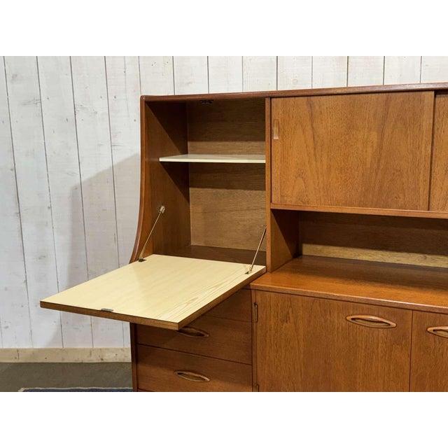 English Teak Bar Buffet, 1970s For Sale - Image 4 of 16