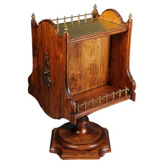 Maritime Bar Table in Brass For Sale