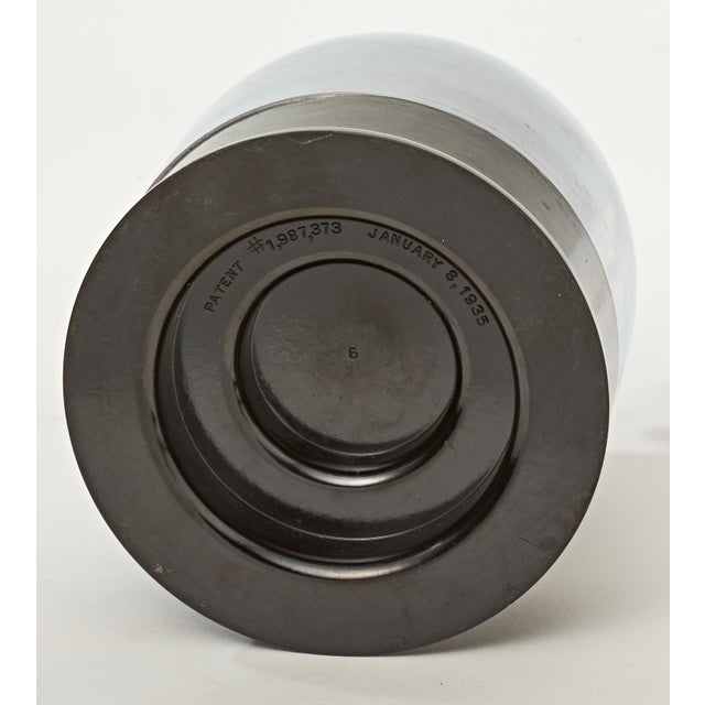 Vintage Art Deco Chrome and Bakelite Cigarette Dispenser For Sale - Image 4 of 4