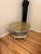 Mid-Century Modern Steel Vintage Washtub Coffee Table Over Glass on a Pedestal For Sale - Image 3 of 8