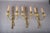 Brass Double-Arm Wall Sconces with Rope and Tassel Motif, 1950s, Set of 3 For Sale - Image 6 of 10