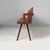 Art Deco Italian Bench in Red Wood, 1930s For Sale - Image 4 of 18