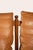Brown Mid-Century Modern Brutalist 2-Seater Sofa in Oak and Leather by Guillerme et Chambron, 1950s For Sale - Image 8 of 10
