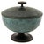 Metal Art Deco Bonbonjaire in Bronze attributed to Nils Fougstedt, 1930s For Sale - Image 7 of 7