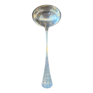 Mid 20th Century Romance by Bjorn Rosenthal Sterling Silver 925 Soup / Sauce Ladle